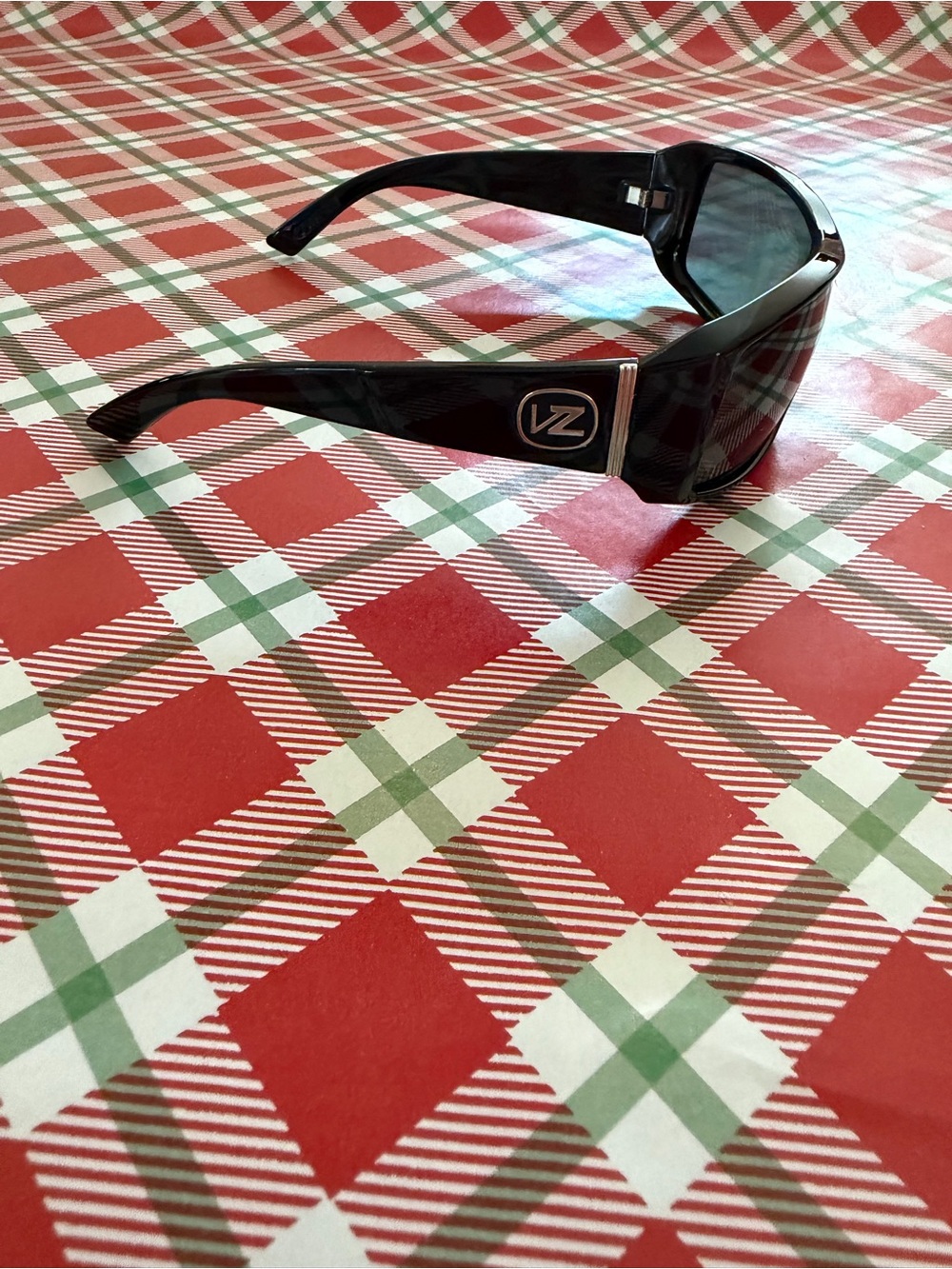 Von Zipper Comsat Black Sunglasses Box with Orange COMSAT Label - Picture 4 of 6